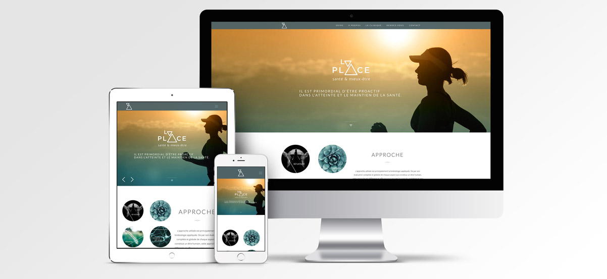 Site web La Place Santé & Mieux-être