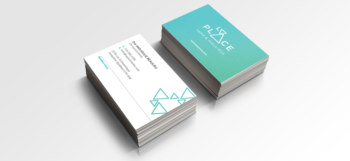 Carte d'affaires La Place Santé & Mieux-être