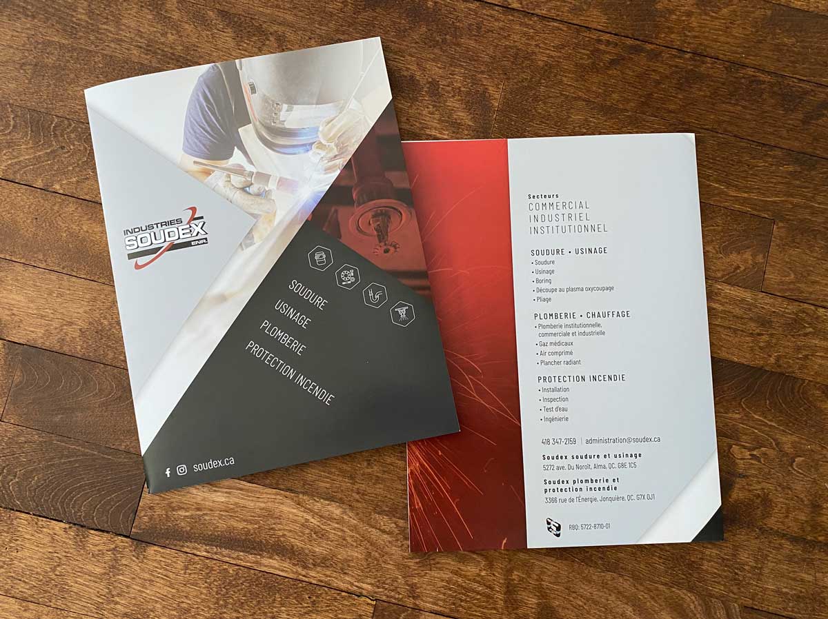 Pochette corporatives Industries Soudex
